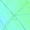 Mapa topográfico Cuatro Vientos, altitud, relieve