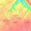 Mapa topográfico Boscrocourt, altitud, relieve