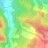 Mapa topográfico урочище Фадейка, altitud, relieve