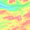 Mapa topográfico Harrtown, altitud, relieve