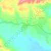 Mapa topográfico El Pinto, altitud, relieve