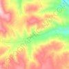 Mapa topográfico Yukarıpelitözü, altitud, relieve