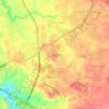 Mapa topográfico Kairagi Weru, altitud, relieve