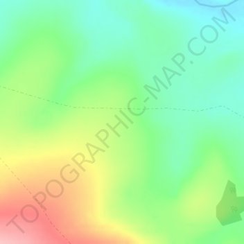 Mapa topográfico Полярный Урал, altitud, relieve
