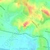 Mapa topográfico Kolodong, altitud, relieve