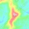 Mapa topográfico Smeltzer Mountain, altitud, relieve