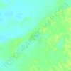 Mapa topográfico Dharnok, altitud, relieve