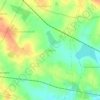 Mapa topográfico Huskuru, altitud, relieve