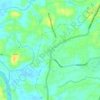 Mapa topográfico Athani, altitud, relieve