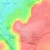 Mapa topográfico Harrowby, altitud, relieve