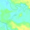 Mapa topográfico Conceição, altitud, relieve