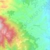 Mapa topográfico Brollo, altitud, relieve