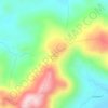 Mapa topográfico Cordilleras de Sunsun, altitud, relieve
