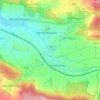Mapa topográfico Mühle Schlimme, altitud, relieve