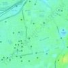 Mapa topográfico Kasturba nagar, altitud, relieve