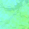 Mapa topográfico Nueva Vida, altitud, relieve