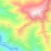 Mapa topográfico Dhāri, altitud, relieve