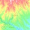 Mapa topográfico Tanjungkarang, altitud, relieve