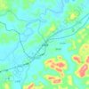 Mapa topográfico 岩泉镇, altitud, relieve