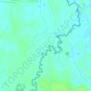 Mapa topográfico Radszen, altitud, relieve