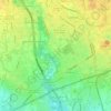 Mapa topográfico Cormôr Alto, altitud, relieve