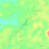 Mapa topográfico Darkey Springs, altitud, relieve