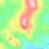 Mapa topográfico Mount Livermore, altitud, relieve
