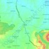 Mapa topográfico Sulang, altitud, relieve