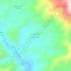 Mapa topográfico Puebl Libre de Azope, altitud, relieve