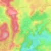 Mapa topográfico Saint-Léger-de-Fourches, altitud, relieve