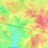 Mapa topográfico Offagne, altitud, relieve
