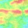 Mapa topográfico Le Bas Torial, altitud, relieve
