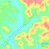 Mapa topográfico Vanhook, altitud, relieve