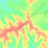 Mapa topográfico Willington Grove, altitud, relieve