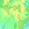 Mapa topográfico Леонки, altitud, relieve