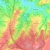 Mapa topográfico Kapittel, altitud, relieve