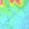 Mapa topográfico Ponte all'Abate, altitud, relieve