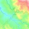 Mapa topográfico Bateh Sariak, altitud, relieve