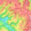Mapa topográfico Hölzerne Klinke, altitud, relieve