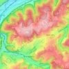 Mapa topográfico Boesebecker Siepen, altitud, relieve