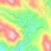 Mapa topográfico Mount Talitig, altitud, relieve