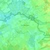 Mapa topográfico Zondereigen, altitud, relieve