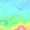 Mapa topográfico Cordillera Blanca, altitud, relieve