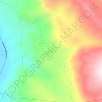 Mapa topográfico Yeşilköy, altitud, relieve