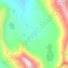 Mapa topográfico Amethyst Basin, altitud, relieve