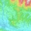 Mapa topográfico Bleggio, altitud, relieve