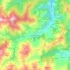 Mapa topográfico Mulino di Sopra, altitud, relieve