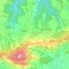 Mapa topográfico Hirschhof, altitud, relieve