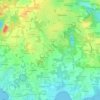 Mapa topográfico Le Rhun, altitud, relieve