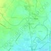 Mapa topográfico Aganan, altitud, relieve